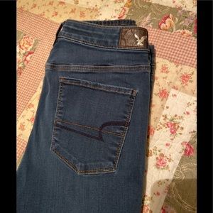 American eagle AEO Denim cafe skinny jeans.